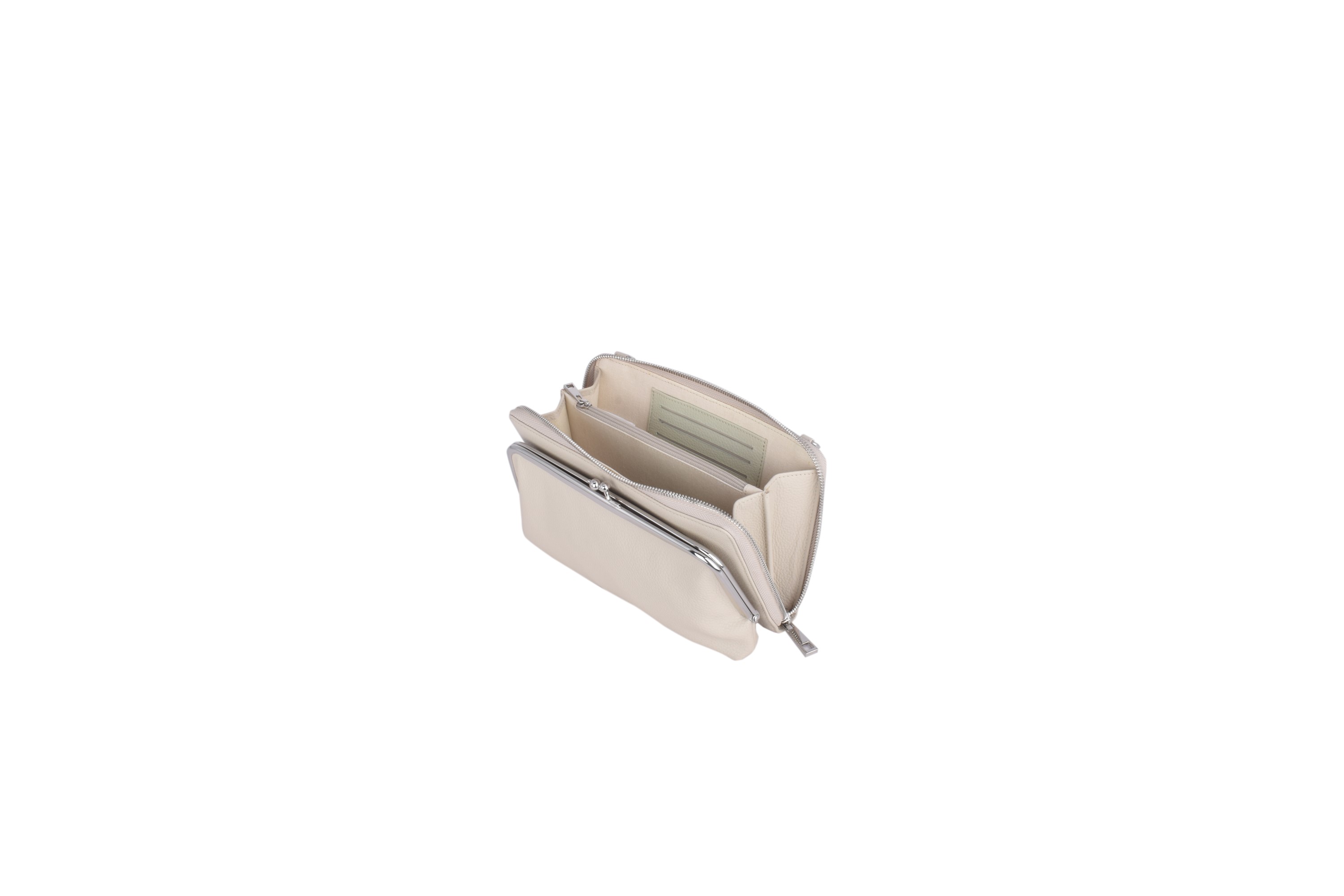 Denver Handytasche mit Geldbörse, creme
